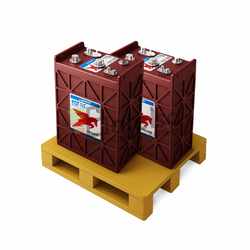 2 Bateras TROJAN J305H-AC | 6 Voltios 400 Amperios